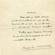 François MAURIAC (1885/1970) – Ecrivain Lettre autographe signée à Julia DAUDET, veuve d’Alphonse Daudet – 15 décembre 1934 – 1p in-8 « Madame, Il me suffit que Mlle Maroni me soit […]