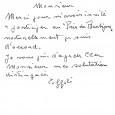 Louis TOFFOLI (1907/1999) – Artiste peintre L. Toffoli expose au Salon des Indépendants des toiles inspirées du monde du travail, un des thèmes fort de son oeuvre. Lettre autographe signée […]