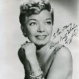 Frances LANGFORD (1913 / 2005) Actrice américaine Photo dédicacée avec signature autographe sous passe partout 24 x 30cm 90€